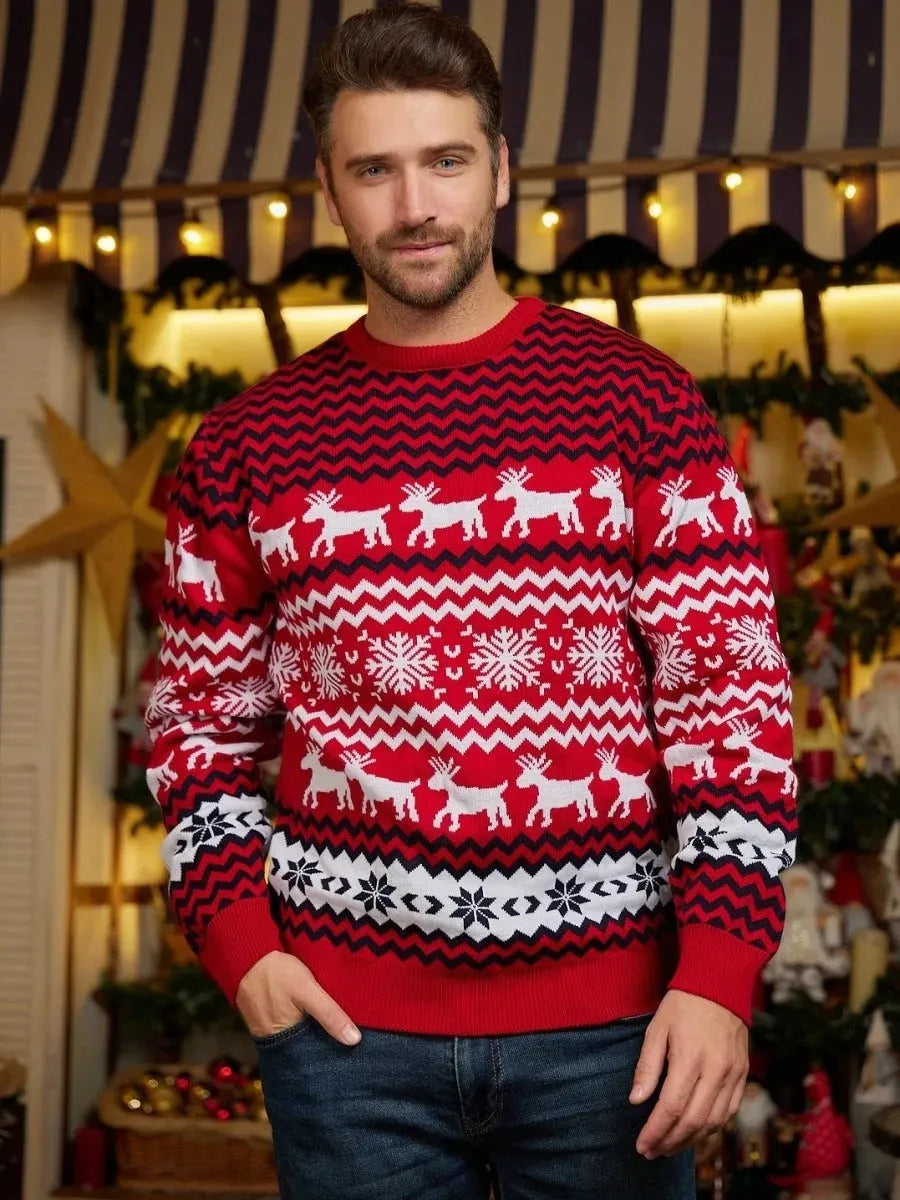 Fashion European And American Sweater New Couple Outfit - Bellarte Enchanté Fashion European And American Sweater New Couple Outfit